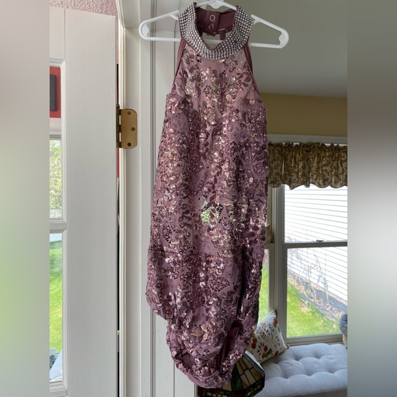 Kelle’ Book Costumes Kelle Book Lace And Sequin Rose Colored